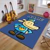 Custom DogMan Mat Personalized Name, Polyester Washable Indoor Entryway Rug, Gift for Christmas, Easter, Thanksgiving Day