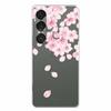 Прозрачный чехол с цветами для Sony Xperia 1 VII 5G, чехол-бампер из мягкого ТПУ-силикона для Sony Xperia1 VII, прозрачный чехол Sony1VII