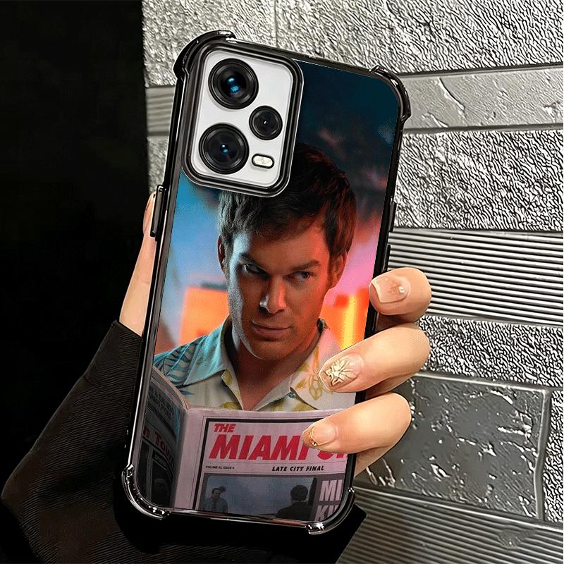 Мягкий чехол для телефона Dexter Morgan TV для Xiaomi Redmi Note 14 15 Pro Plus 13 12 11S 11T 5G 10 9S 9 Покрытие Защита от падения Fundas