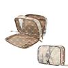 Camouflage Double-Layer Hanging Toiletry Bag