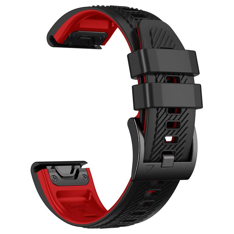 Спортивный ремешок 22 26 мм для Garmin Approach S70/Fenix 7X 6X 5X 7 6 5 Correa Descent Mk3i 51 мм/Epix Силиконовый браслет Quickfit