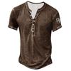 Men's Short Sleeve Graphic And Embroidered Fashion T-Shirt Spring And Summer Short Sleeve Printed