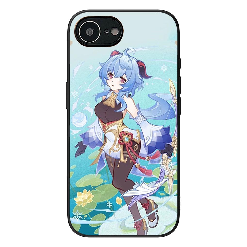 Мягкий чехол для телефона Apple iPhone 17 16 14 15 Pro Max Plus 15+ 16E XR ProMax Air Case Гань Юй Геншин ГаньЮ Импакт Чехол