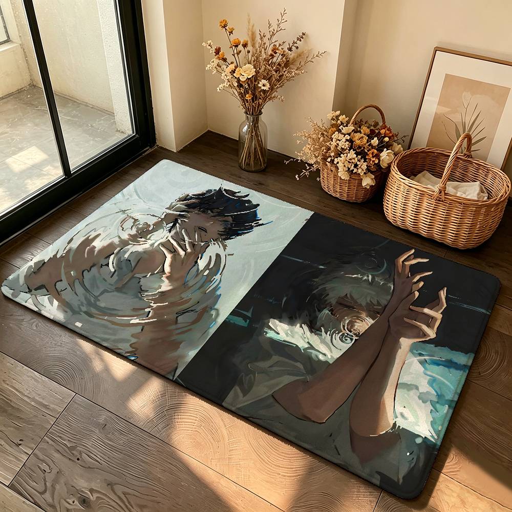 Anime T-the Summer Hikaru Died-S Carpet Bathroom Anti-slip Mat Door Mat Home Decoration Mat Entrance Door Mat Scratch-resistant