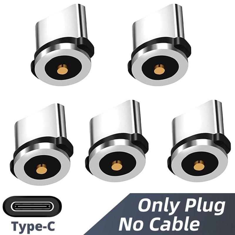 Кабель с магнитной вилкой типа C, вилка Micro USB C, кабель для быстрой зарядки, адаптер для мобильного телефона iPhone, Samsung, Xiaomi, Huawei, вилка для зарядного устройства