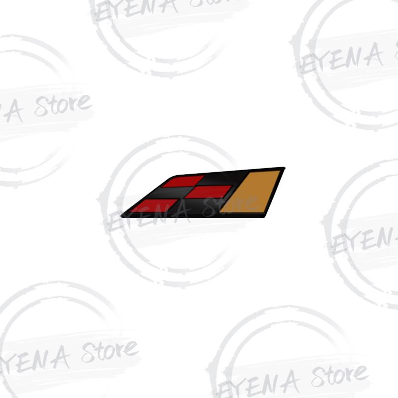 1pcs Car Metal Alloy Race Flag Logo Steering Wheel Sticker Emblem For Formentor Sport Leon Exeo Ibiza FR Ateca Badge Decoration