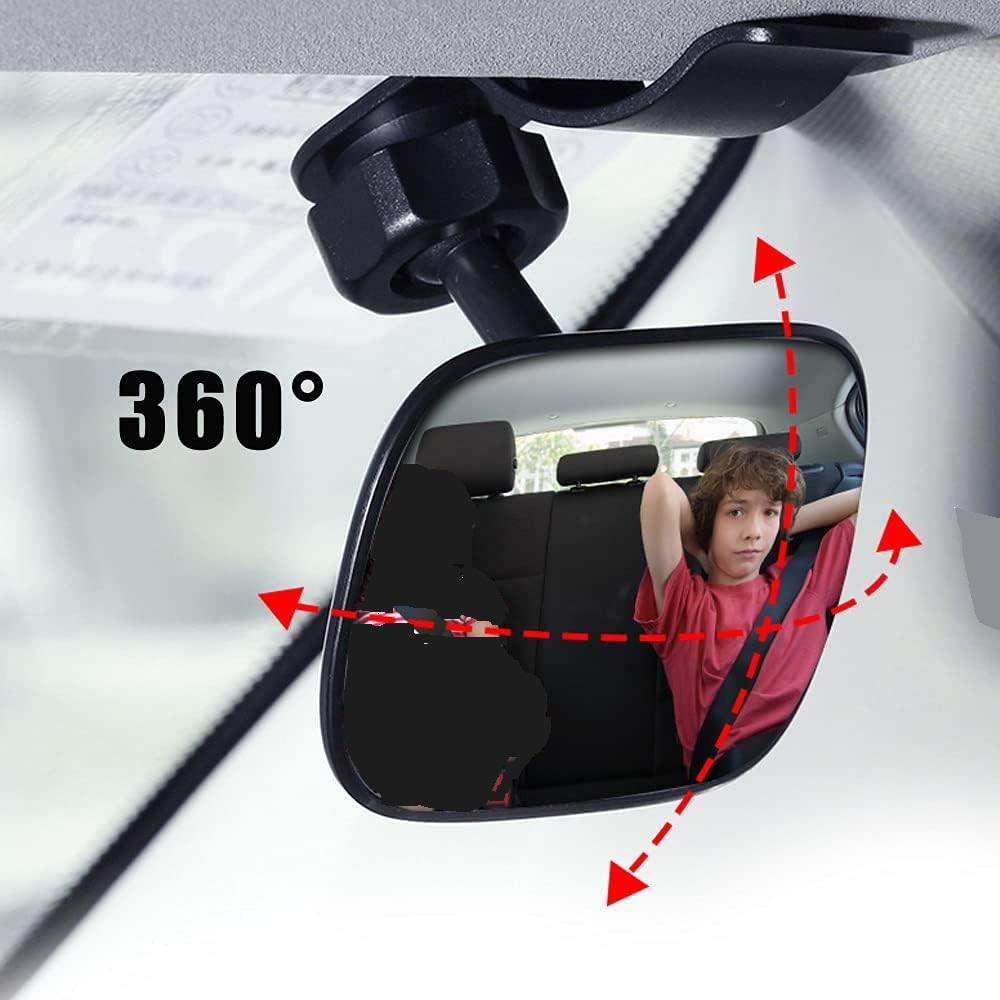Universal Rear View Mirror for Car Seat Oblong Glass Baby Monitor Mirror Flat Lens Universal Fit Multi-Purpose Vehicle Backs Interior Mirrors6