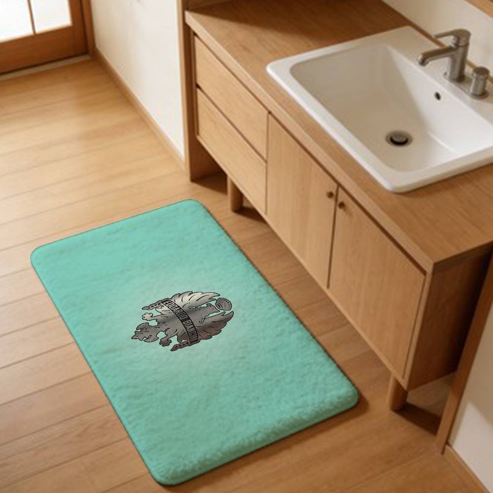 B-BianchiS Bike Logo Floor Mat Rectangle Anti-slip Home Soft Badmat Front Door Indoor Outdoor Mat Welcome Doormat