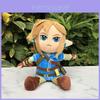 Очаровательная плюшевая кукла Линка из игры The Legend of Zelda Breath Of The Wild 25 см Мягкая игрушка