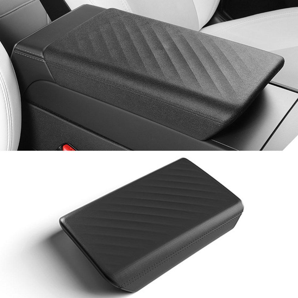Чехол-подлокотник на центральную консоль для Tesla Model 3 2011-2025/Model Y Juniper 2025, Мягкий чехол из ТПЭ, Аксессуары для крышки центральной консоли