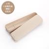 Wheat Straw Cutlery Box Portable Travel Utensil Set With Stainless Steel Eco-Friendly Square Container