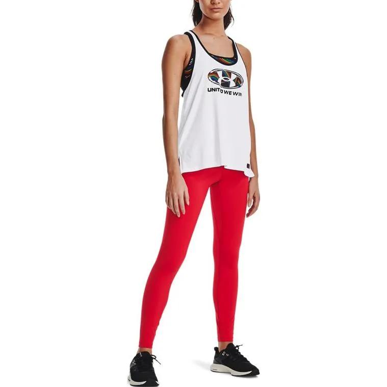 Under Armour Sport Vests Women's White (Unisex) Sleeveless Sports Shirts 1369941 100
