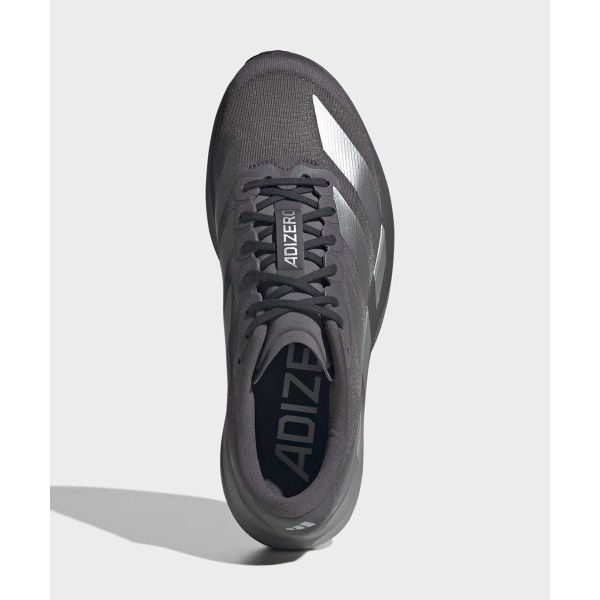 adidas Adizero Evo SL Серый Strata Серебристый Металлик Светло-Гранитный Мужские Кроссовки KI9874
