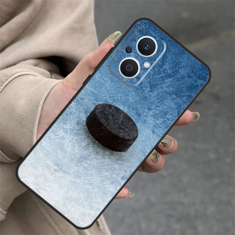 Чехол для телефона OPPO Reno 7 8 Lite 10 11 12 13 14 Pro 8T 12F 13F 14F с рисунком игры в хоккей Чехол для OPPO Find X8 X6 X9 Pro