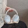 Hanfeng ins пряжа с перьями для защитного чехла AirPods max головной убор apple амбушюры наушники