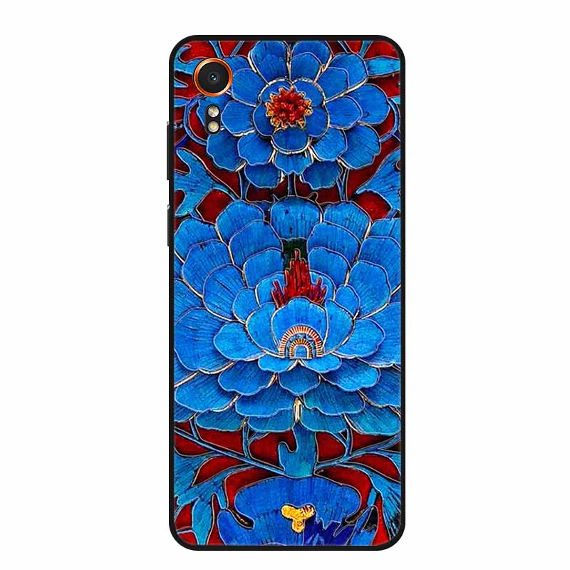 3D Тисненый Чехол Для Samsung Galaxy Xcover7 Чехол Для Телефона Рельефные Цветы Мягкий Силикон Задняя Крышка Для Samsung Xcover 7 Чехол Оболочка Сумка