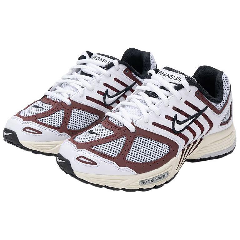 Nike Кроссовки женские Air Pegasus 2K5 Dark Team Red, черные, чисто-платиновые, белые HQ5718-600