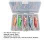 5Pcs 10CM/12G Luminous Shrimp Bait with Squid Jig Hook Realistic Bionic Artificial Lure Saltwater Freshwater Bass Walleye Trout Fishing Accessories