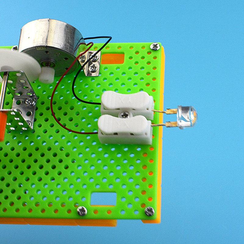 Творческий DIY научный гаджет Ручной генератор Детская головоломка Собранные наборы Простой физический эксперимент Учебные ресурсы