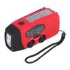 QQT088 ABS Solar Energy Emergency Multifunction Hand Crank Radio Support FM AM Flashlight