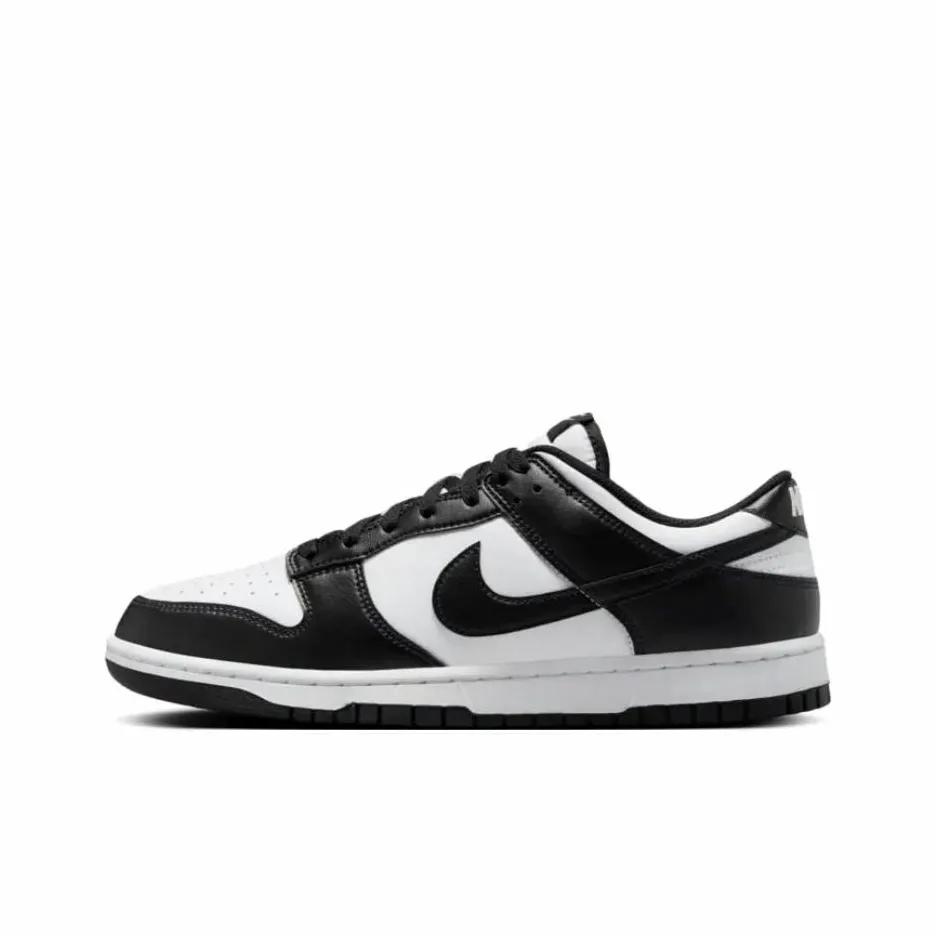 Nike Dunk Gold Rush Abrasion Resistant Low top Skateboard Shoes Unisex Black White Gold HF5441-100(Team724-)