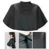 Black Short Square Waterproof Hairdressing Cape – Professional Salon Barber Hair Cutting Wrap & Dyeing Tool