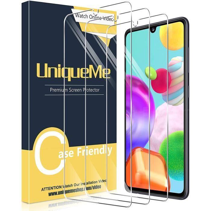 Verre Trempé - LittleMonkey - Samsung Galaxy A41 - Dureté 9H - 3 pièces - Protection écran