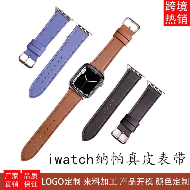 Genuine Nappa Leather Watch Strap Galaxy 8 7 Fit 46mm 44mm Classic Style Replacement Band