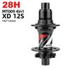 MT009 Передняя задняя втулка для горного велосипеда MTB 32 28 36 отверстий hg xd ms micro spline барабан 11 12 скоростей 100 142 135 QR сквозная велосипедная втулка