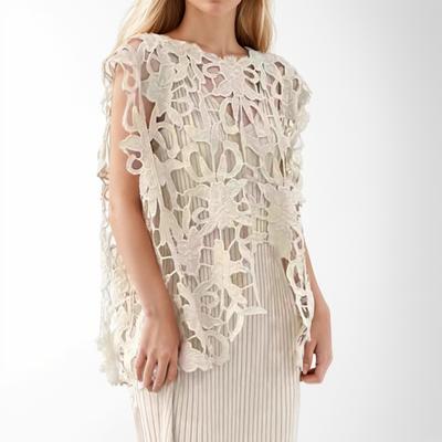 DIMANAF 2024, новый летний женский жилет, футболка без рукавов, базовые модные топы, кружевные футболки, повседневные свободные зеленые футболки 255