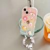 Трехмерный волнистый край для Apple 17 цвет красный 16 утиный браслет iPhone13 весенне-летний чехол для мобильного телефона Apple 17