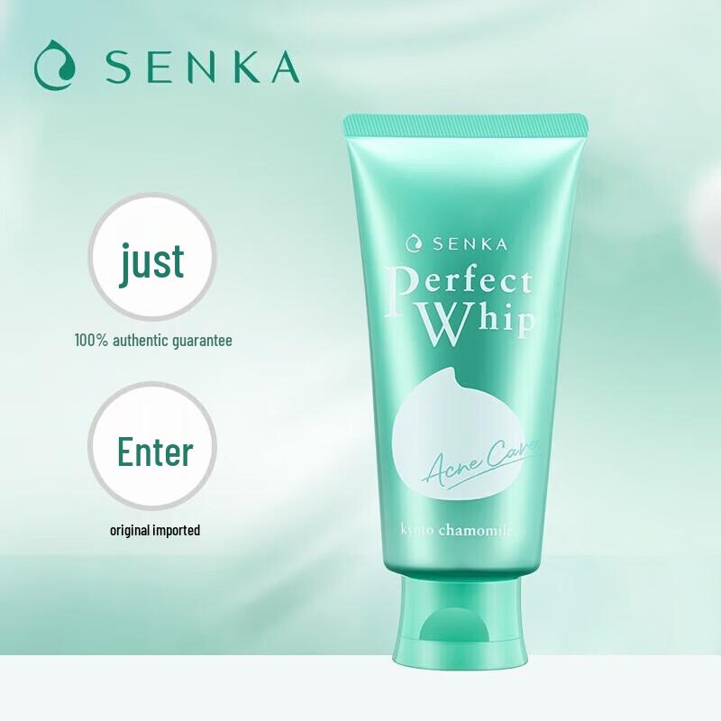 Senka Perfect Whip Acne Care Facial Cleanser