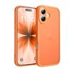 Для Apple 17pm Магнитный матовый чехол для телефона для iPhone16 Всесторонний с мелкими отверстиями Защитный чехол с прямым краем и подушкой безопасности, противоударный