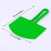 Plastic Material Putty Scoop Arc Shovel Wall Putty Skimming Trowel  Construction