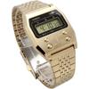 Casio Винтажная серия A1100G-5 Унисекс Цифровые часы Золотой Ретро-дизайн
