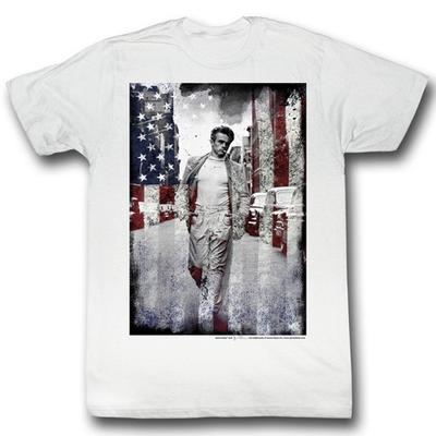 James Dean American White Adult T-Shirt Unisex T-Shirt