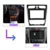 NaviFly Frame 2Din Mercedes Benz CLK W209 W203 W208 W463 Vaneo Viano Vito 9-дюймовый автомобильный радиоприемник стереосистема приборная панель плеер отделка панели
