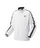 Куртка Трикотажная рубашка Белая M [YONEX] Разминочная (Подходящий стиль) (011)