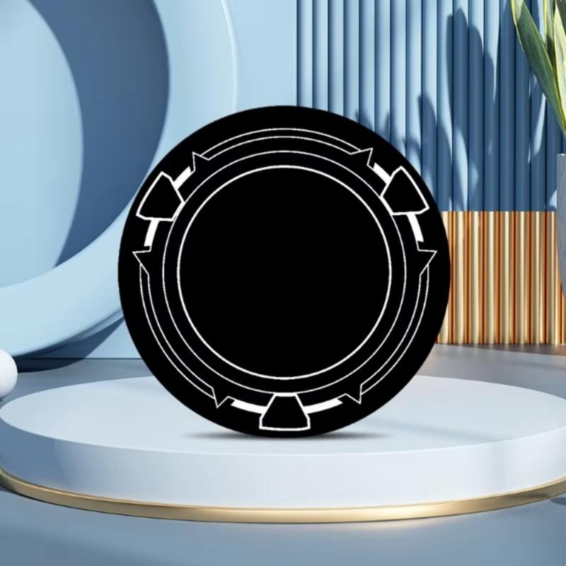 Металлическая пластина 6см/9см Магнитные листы для телефона Планшета Универсальный охлаждающий вентилятор Радиатор Пластина Лист Наклейка Кольца Пластина