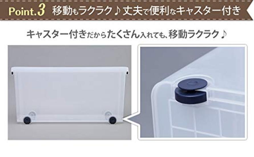 IRIS OHYAMA Tough Carry, Темно-синий/Прозрачный, 35 x 75 x 2.5 мм, TFC-440, Набор из 6 штук