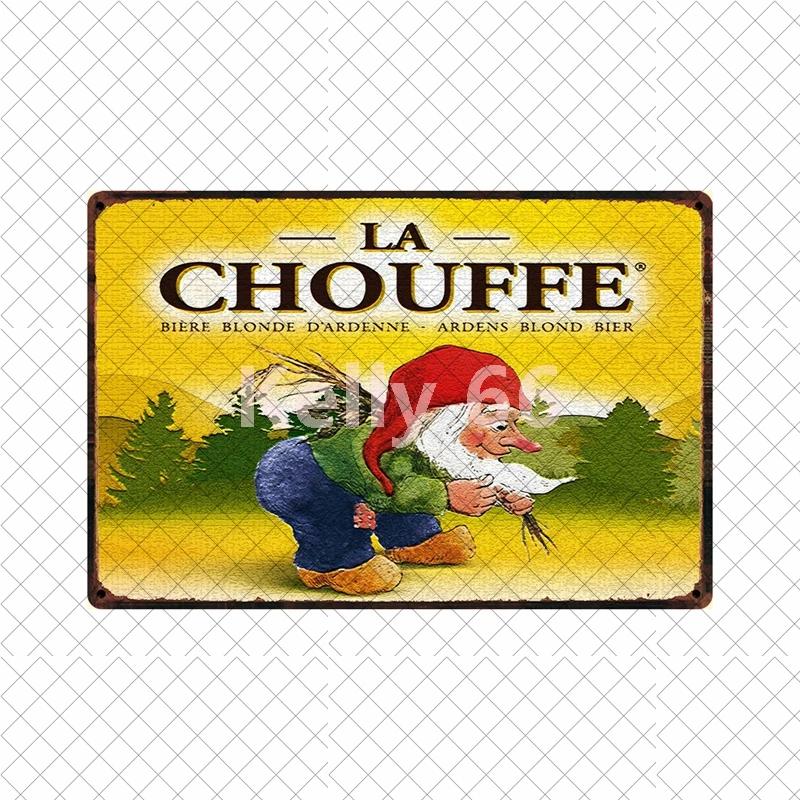 [ Kelly66 ] Belgian Beer Tin Art Metal Sign Home Decor Painting 20*30 CM Size Dy185 vintage decor  home decor