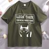 Funny Cat Graphic T Shirts Spanish Quote Print Tshirt Unisex Unisex Round Neck Short Sleeve Streetwear Tshirt Soft Breathable