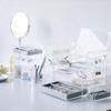 MUJI Acrylic Necklace/Earring Stand, Approx. W67 x D13 x H25cm, Item Number 18958207