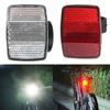 Taillight Bike Warning Light Bike Reflector Bicycle Reflective Reflector Bike Handlebar Reflector