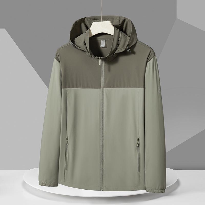 Летняя легкая куртка из ледяного шелка с защитой от УФ-лучей для мужчин и женщин