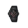 G-SHOCK Светящийся Ударопрочный Полностью Автоматический Календарь Кварцевый Механизм Ремешок из Смолы Японские и Корейские Часы Мужские Часы Черный Циферблат AW-591ML-1A