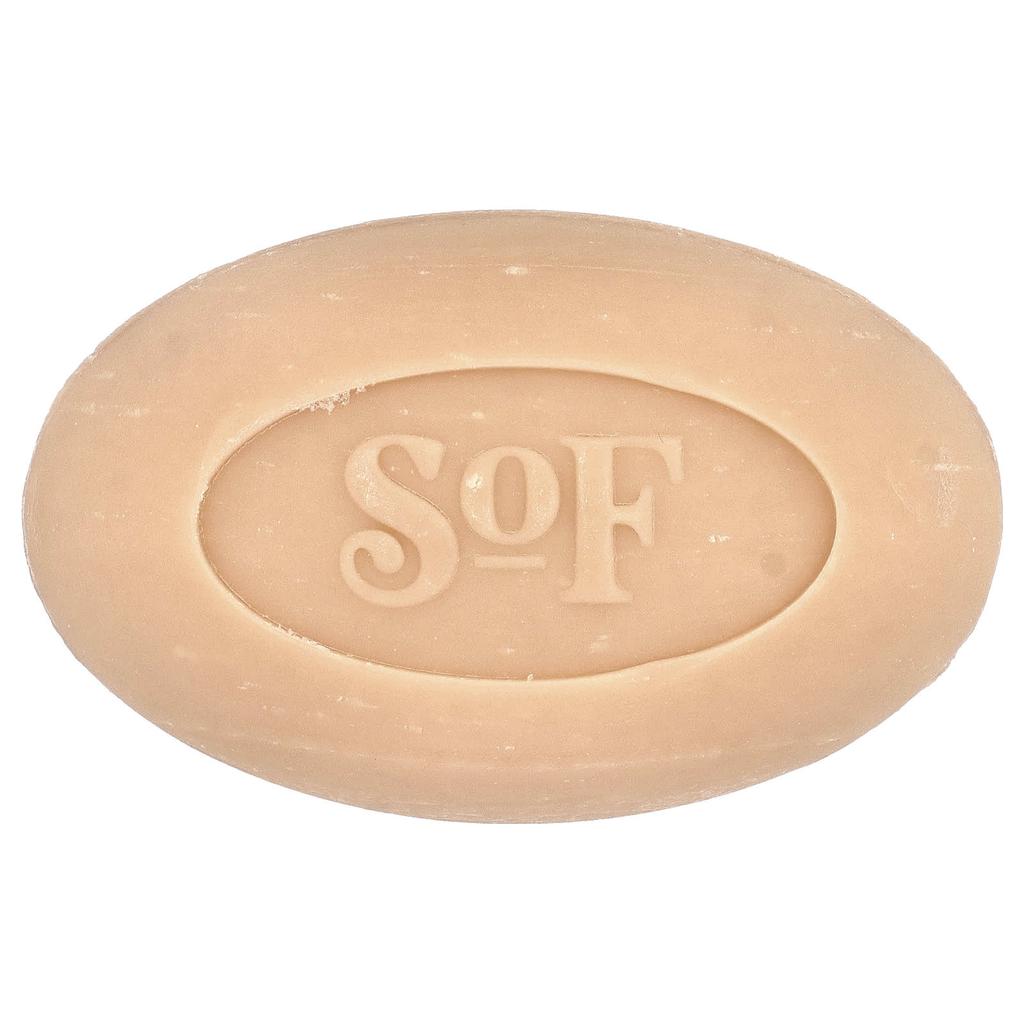 French Milled Bar Soap with Organic Shea Butter, Cherry Blossom, 170G(6Oz)