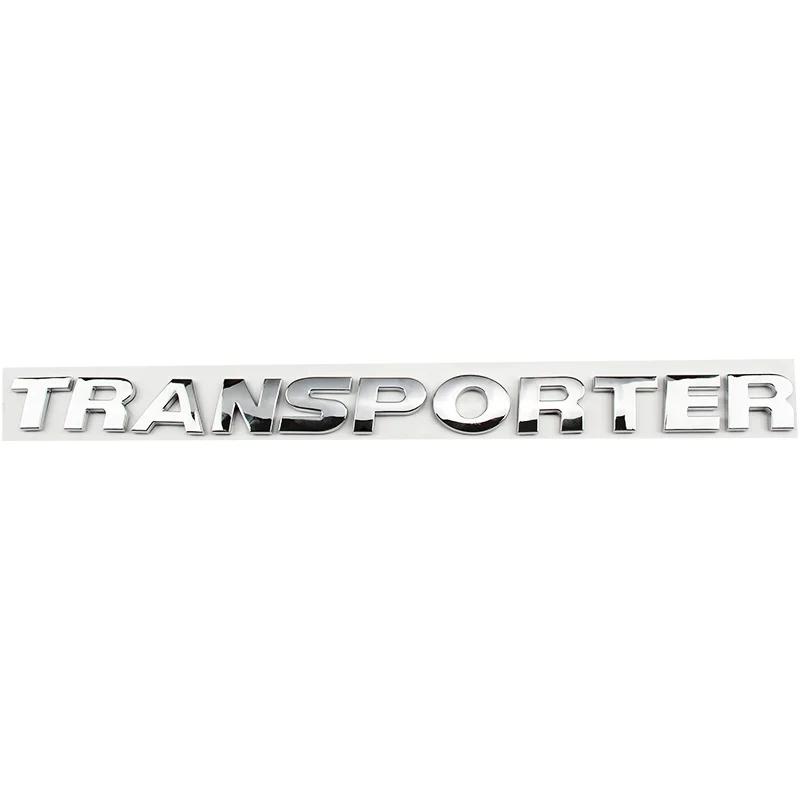 PET1 Car ABS Trunk Letters Words Logo Badge Emblem Decals Sticker For Volkswagen VW TRANSPORTER T4 T5 T6 T7 T8 Styling Accessories