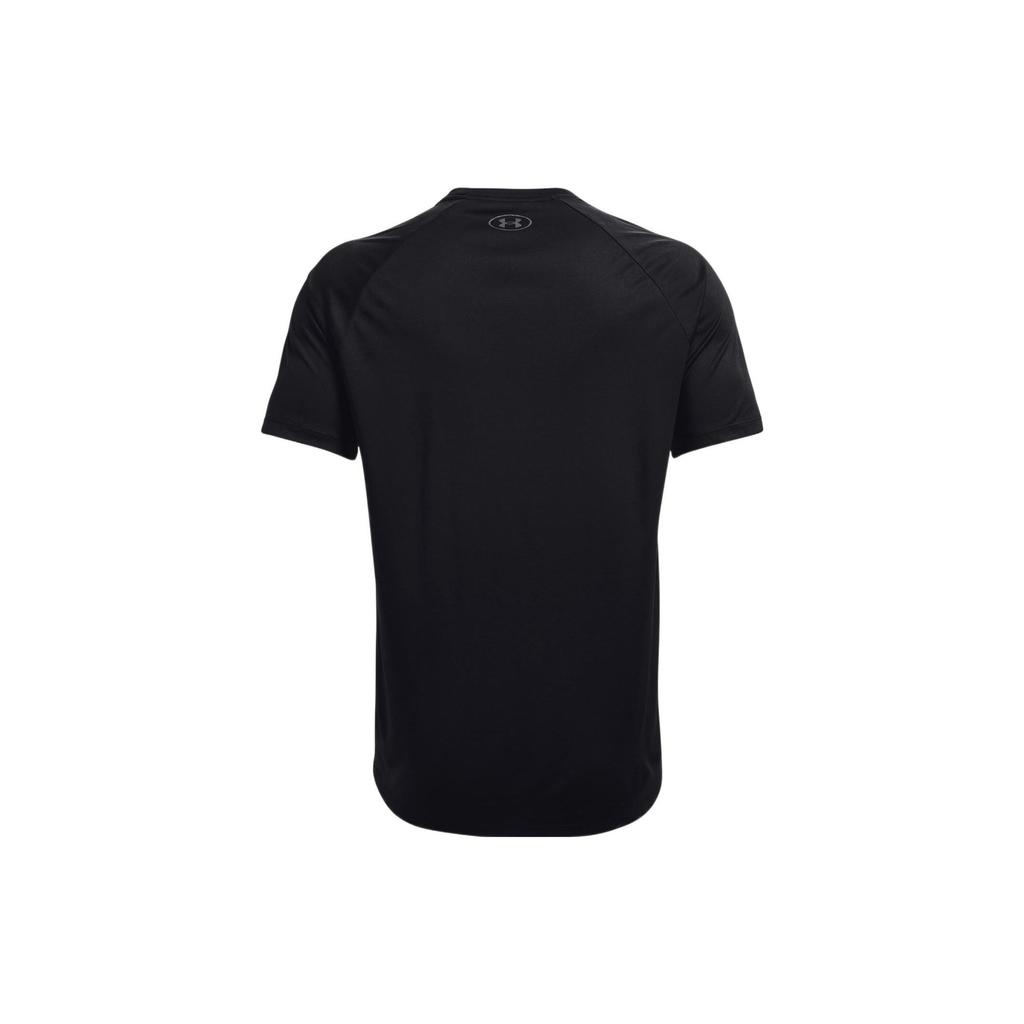 Under Armour Футболка с круглым вырезом и коротким рукавом реглан с принтом, мужская, черная 1370653-001