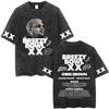 Рэпер Крис Браун Breezy Bowl XX Тур Винтажные стираные футболки Мужские Женские Хип-Хоп Модные Футболки Мужская Хлопок Ретро Футболка